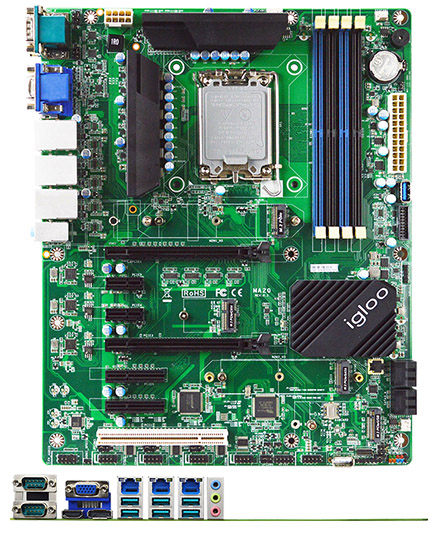 Jetway MA20-R6800 ATX (Intel Q670E, LGA1700, 3x LAN, 2x COM, 6x USB)