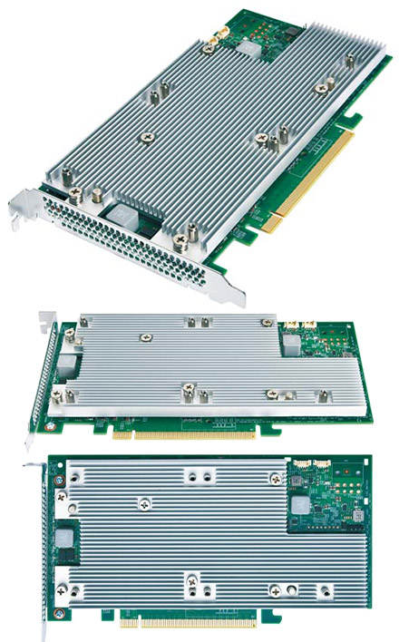 Mitac MiAi-H8-C4-PC (Real-time & AI Inference Acceleration PCIe-expansion) <b>[passiv, 4x Hailo-8]</b>